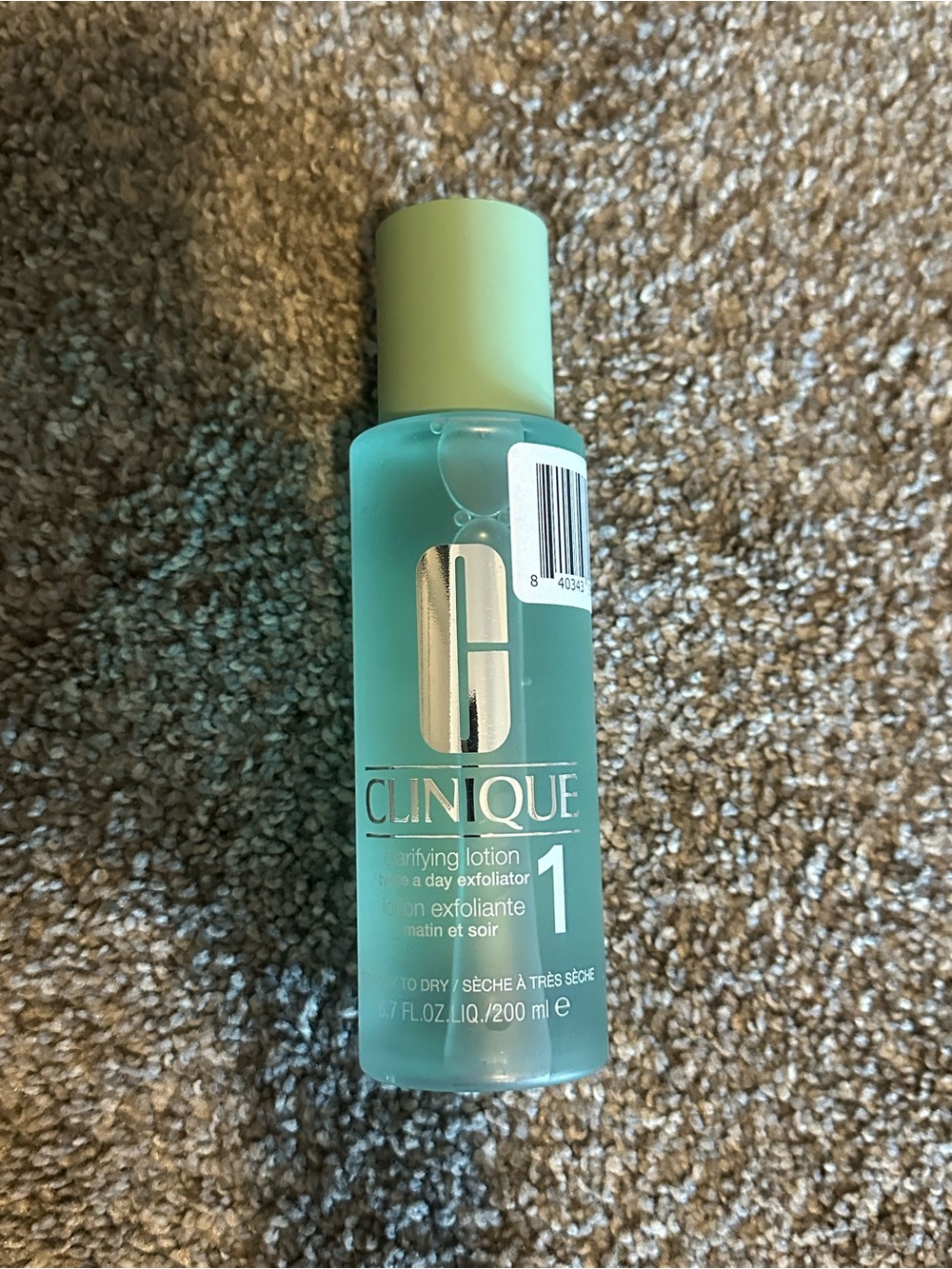 NEW Clinique Green Clarifying Lotion 1 Toner